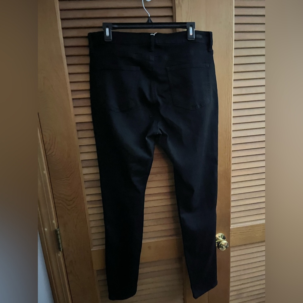 Kut from the Kloth high rise toothpick skinny black jeans size 14 - Picture 3 of 8